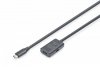 Digitus Kabel przedłużający aktywny USB-C - USB-C, USB 3.2 Gen1, 5Gbps, 5m